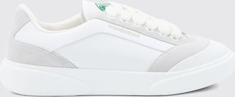 Casablanca Sneakers in pelle e tessuto con design bicolore e punta tonda