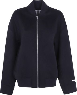 Sportmax Jacket Wool Double Bomber Spx Ondata