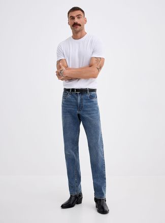 Le 31 Mens Medium-blue jean London fit - Slim straight