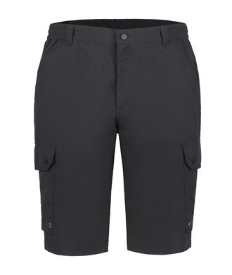 Icepeak Cargobermudas ICEPEAK H CARGOBERMUDA ANZIO, Herren, Gr. 56, N-Gr, schwarz (basic schwarz), Obermaterial: 100% Polyamid, Hosen Cargobermudas, mit mehre