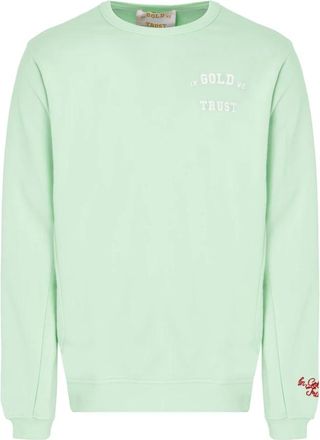 In Gold We Trust Slim Licht Groene Herenjeans - Heren - Sweatshirts - Groen - S - Hoodies & sweatvesten