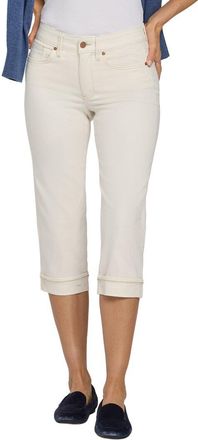 NYDJ Marilyn Vintage White Crop Jean