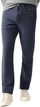 Faherty Stretch Terry Five-Pocket Mens Casual Pants Navy : 31, Cotton/Rayon/Spandex