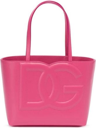Dolce & Gabbana Small Shopper - Dames - Tassen - Roze - Maat: ONE Size