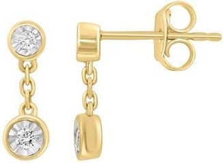 Effy Lab-Grown Diamond Drop Earrings in 14K Gold/Diamond at Nordstrom Rack