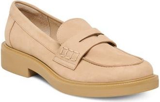 Dolce Vita Tiggy Penny Loafer in Sand Nubuck at Nordstrom, Size 8.5