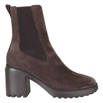 Hogan Stivaletti Chelsea H724 - - Shoes - Donna - Marrone - 38 1/2 EU