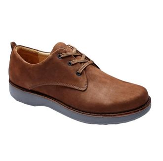Samuel Hubbard Mens Free Derby Shoes In Brown Nubuck