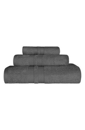Superior 3-Piece Turkish Cotton Towel Set in Charcoal at Nordstrom Rack, Size 3 Piece Set