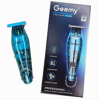 Trade Shop Trade Shop - Tagliacapelli Elettrico Ricaricabile Con Display Lcd Trimmer Regolabile Gm-6687