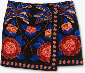 Farm Rio Farm Rio Living Bloom Mini Skirt