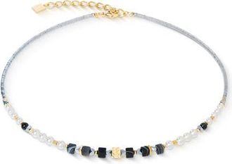 Coeur de Lion Modern Elegance Spikes Gold Necklace at Nordstrom