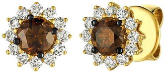 Le Vian Chocolate Solitaire 14K 0.72 Ct. Tw. Diamond Earrings