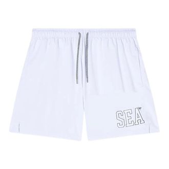 Emporio Armani Bermuda Mare Logo Sea - male - Emporio Armani - Beachwear - White - XL - Swimwear