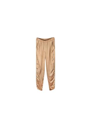Just Cavalli Gold satin tapered trousers Size 28/71
