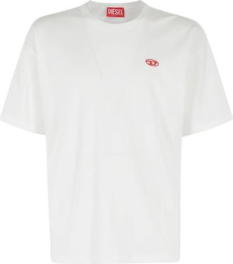 Diesel T-Boxt T6 - Heren - T-shirts - Wit - S - Katoen - Tops