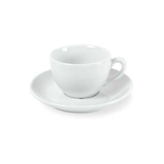 Medard De Noblat Taza caf&eacute; con platito (x6) Porcelena Blanco