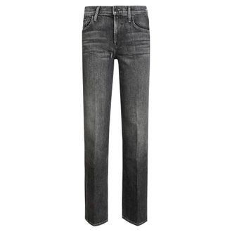 Mother Jeans, Dames, Grijs, W30, Denim, The Bookie Sneak Jeans