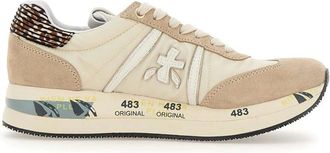 Premiata Sneakers, female, Beige, Size: 11 US Conny Sneakers