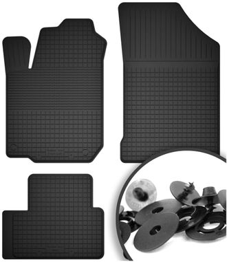OEM Alfombrillas De Goma + Topes Para: Renault Megane Iv Grand-coupe, Liftback, Station Wagon, Grand Tourer, Coup&eacute;, Gt (2015-)