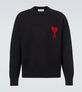 Ami Ami De Coeur virgin wool sweater