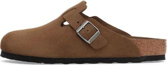 Birkenstock Boston Regular Fit - unisex - Slip ons - Bruin - 42 EU - Schoenen