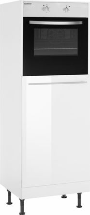 Optifit Backofenumbauschrank »Bern« 60 cm breit, 176 cm hoch, höhenverstellbare Stellfüsse, mit Metallgriff