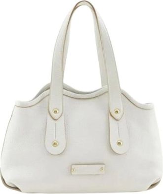 Ferragamo Pre-owned Handbags, female, White, Size: ONE SIZE Pre-owned Tote Bag