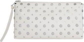 Rebecca Minkoff Ayla Studded Clutch in Porcelain at Nordstrom Rack