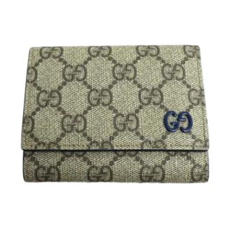 Gucci Pre-owned Fabric Wallet - unisex - Vintage Accessoires - Beige - ONE Size - Vintage