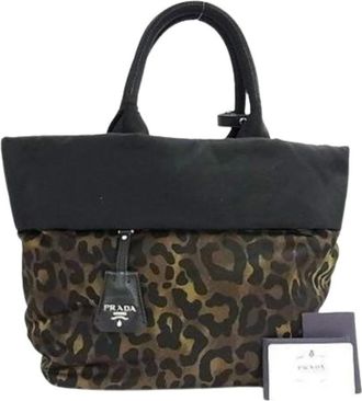 Prada Pre-owned Tote Bags, female, Multicolor, Size: ONE SIZE Pre-owned Vintage Tote Bag