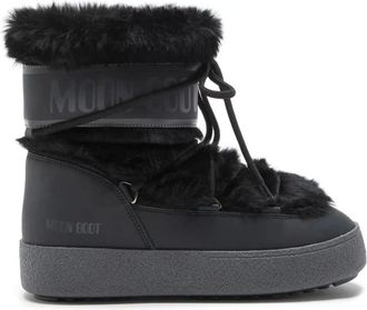 Moon Boot Schoenen, Dames, Zwart, 39 EU, Faux Fur Waterdichte Winterlaars