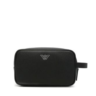 Emporio Armani Beauty Case - - Bags - Uomo - Nero - ONE SIZE