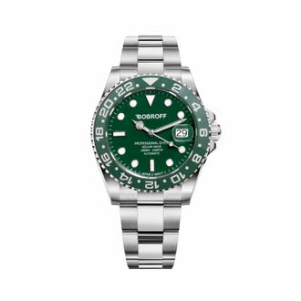 Bobroff Unisex Horloge Automatisch Groen