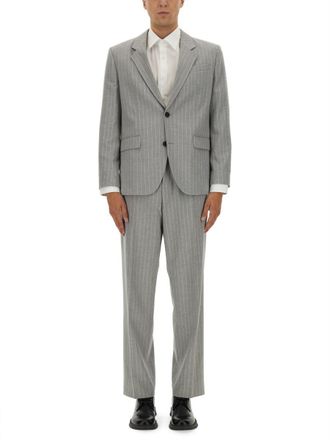 HUGO BOSS Slim Fit Suit With Striped Pattern