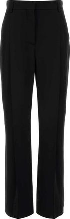 Stella McCartney Broeken, Dames, Zwart, M, Satijn, Satin Pant