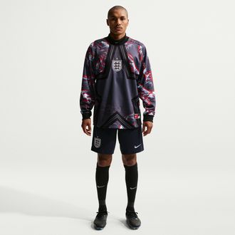 Nike England Strike Nike Mens Dri-FIT Soccer Knit Shorts in Blue | IB5064-451