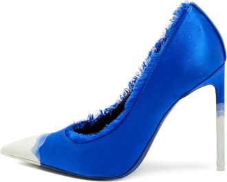 Tom Ford Scarpe a punta con frange - Blu