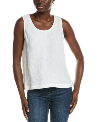 Jones New York Double Gauze Tank