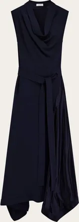Ferragamo Donna Abito asimmetrico Blu