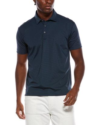 Vintage 1946 Pinweave Hybrid Stripe Polo Shirt