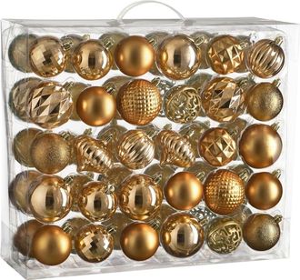 house of seasons Bola de navidad unbreakable baubles koper h7xb7xl7cm