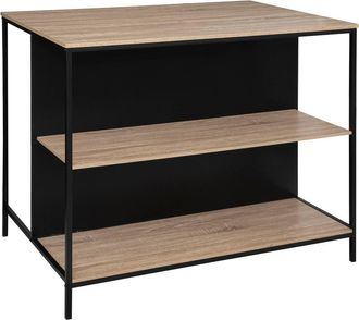 5five Simply Smart Isola Bar Aliaj Con Contenitore In Effetto Rovere Naturale - 5five