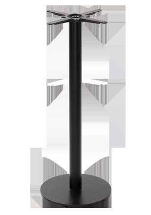 Netfurniture Black cast iron round table base - Medium 1050 mm