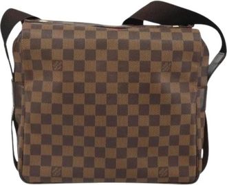 Louis Vuitton Pre-owned Cross Body Bags, unisex, Brown, Size: ONE SIZE Pre-owned Naviglio Handbag