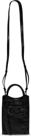 Balenciaga Le City Mini Bag - Dames - Schoudertassen - Zwart - ONE Size - Leer - Tassen