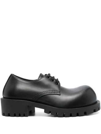Balenciaga leather Oxford shoes - women - Leather - 37 - Black