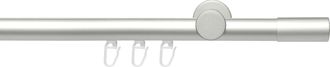 Liedeco Gardinenstange »Innenlaufgarnitur 20 mm Power Zylinder« Ø 2 mm 1 läufig-läufig Fixmass Gardinenstange Komplett
