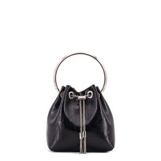 Jimmy Choo London Bon Bon Leather Handbag