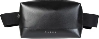Marni Rectangular Smooth Textured Belt Bag